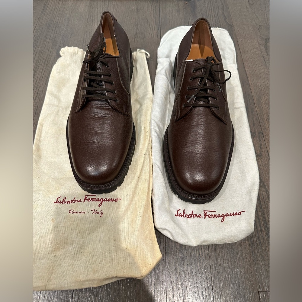 Salvatore Ferragamo leather shoes